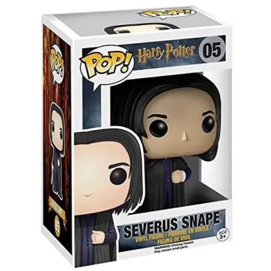 Funko Pop ! Movies We Love: Harry Potter and the Chamber of Secrets - Severus Snape Action Figure image {1}