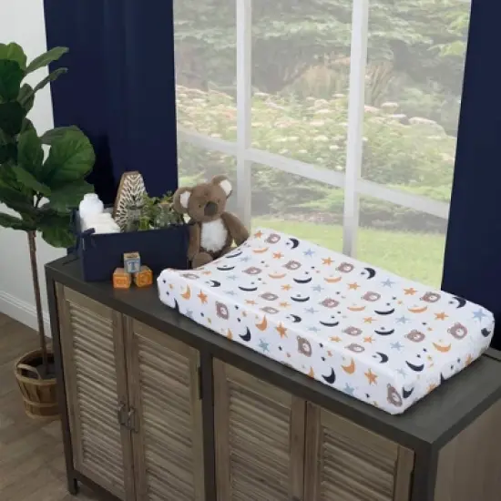 NoJo Goodnight Sleep Tight Changing Pad Cover image {1}