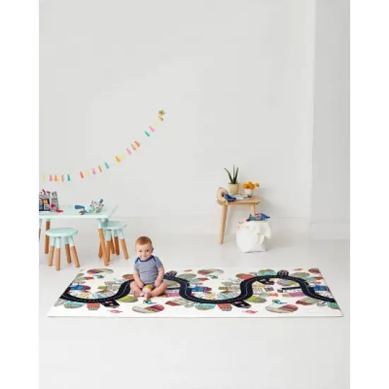Skip Hop Double Play Reversible Playmat - Vibrant Village image {2}