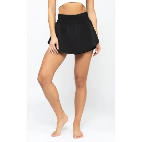 Yogalicious Radiant Commuter Woven High Waist Skort image {4}
