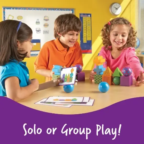 Learning Resources Mental Blox Critical Thinking Game, 20 Blocks, 20 Activity Cards, Ages 5+ image {4}