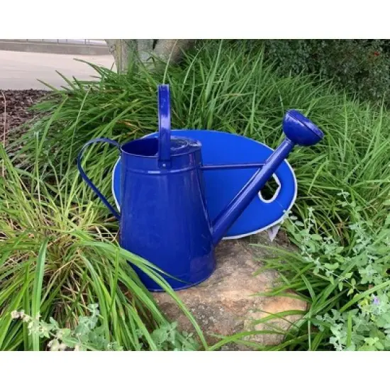 Tierra Garden 2.1 Gallon Traditional Metal Watering Can image {2}