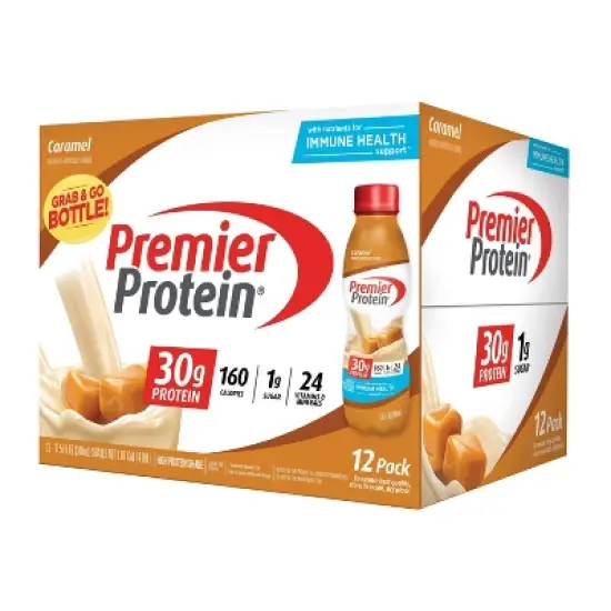 Premier Protein Nutritional Shake - Caramel - 11.5oz/12ct image {4}