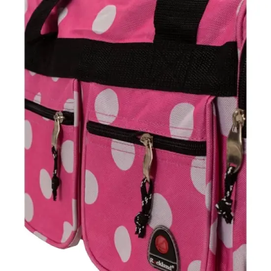 Rockland 31L Duffel Bag - Pink Dot image {1}
