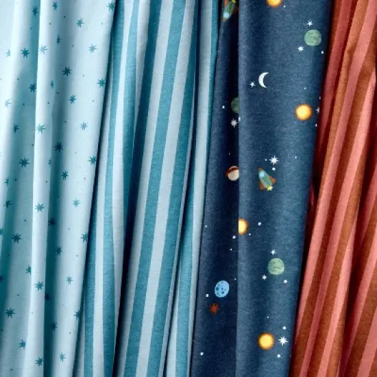 Flannel Baby Blankets - Space - 4pk - Cloud Island&trade; image {2}