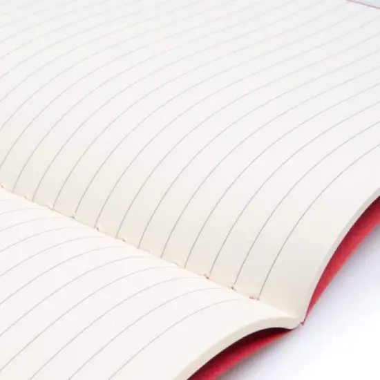 Simply Genius A5 Lined Notebooks with Softcover - College Ruled Notebook - 92 pages, 5.5" x 8.3" (Red, 6 pack) image {6}