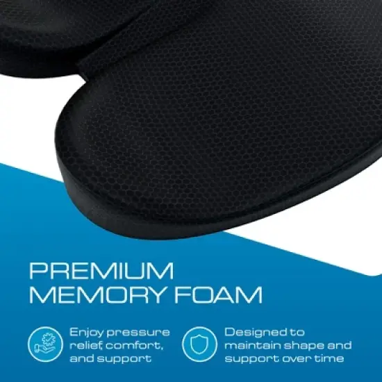 K&ouml;lbs Ergonomic Seat Cushion - Memory Foam, Gaming Chair, Office & Car Seat with Heat Reducing 3D Mesh for Back Pain - Sciatica Pain Relief image {8}