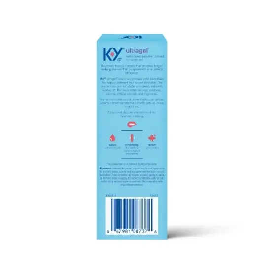 K-Y Ultragel Personal Lube - 4.5oz image {1}