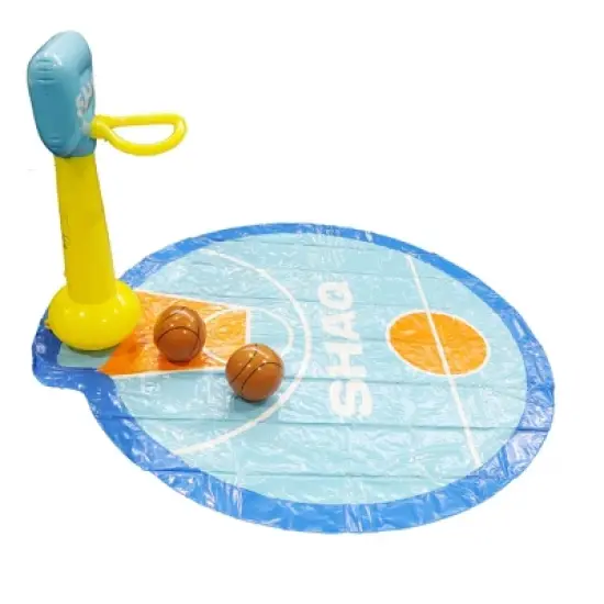 SHAQ Basketball Sprinkler Mat Splash Pad for Kids image {5}