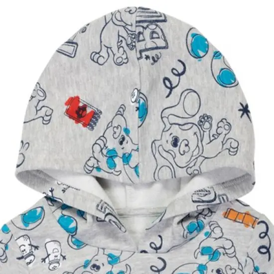 Blue's Clues & You! Baby Fleece Pullover Hoodie and Jogger Pants Set Infant to Toddler  image {5}
