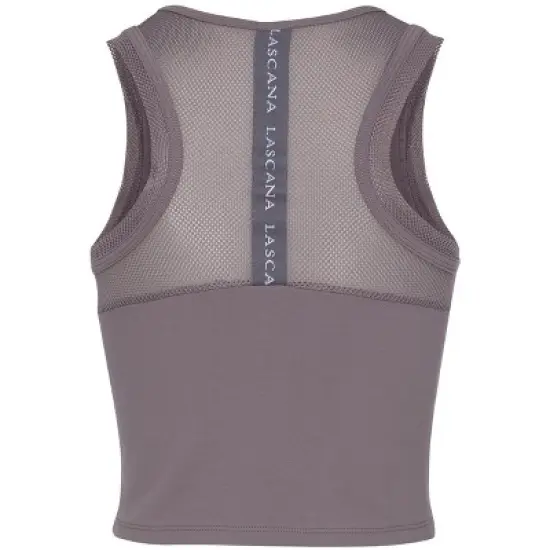 Women's Cropped Racerback Workout Top - LASCANA image {3}