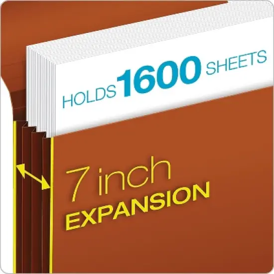 Pendaflex Standard Expanding Wallet Legal Brown (CL1087GLHD) image {3}