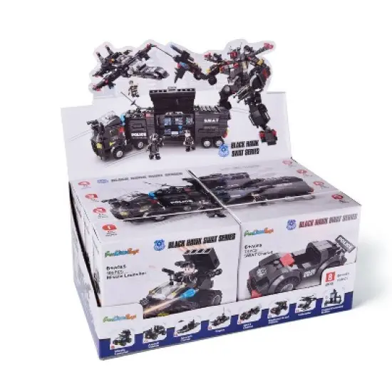 Fun Little Toys SWAT Police Building Blocks Set image {2}