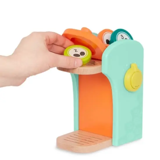 B. toys Wooden Coffee Maker Set - Caf&eacute; au Play image {5}