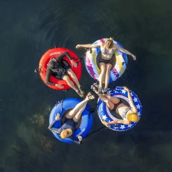 GoSports 44 Inch Heavy-Duty River Tube with Premium Canvas Cover image {1}