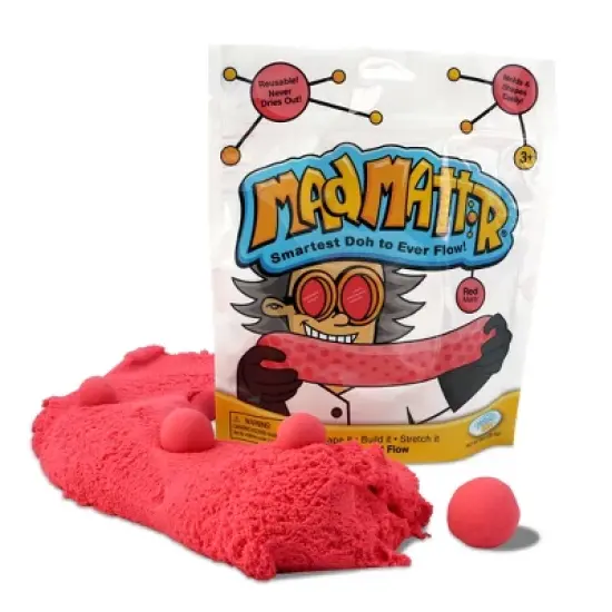 Relevant Play Mad Mattr, Red, 10 oz. Per Pack, 2 Packs image {1}