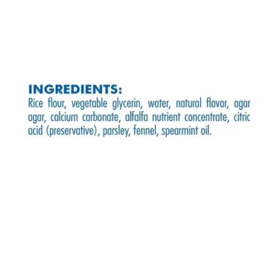 N-Bone Flossta Dual-Action Mint Flavor Dental and Hard Chew Dog Treats - 6.4oz image {4}