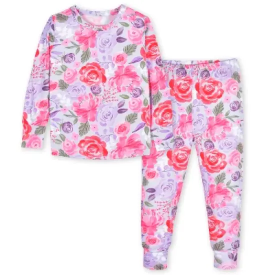 Gerber Infant & Toddler Girls' Buttery Soft Snug Fit Pajama Set image {7}