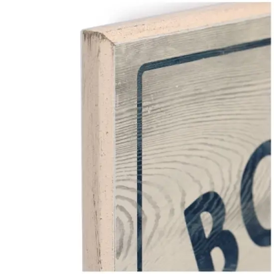 MLB Boston Red Sox Baseball Wood Sign Panel image {3}