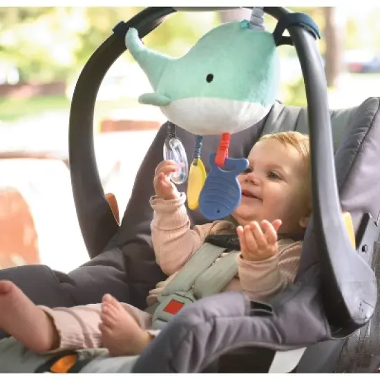 Go by Goldbug Bar Wrap Interactive Travel Storage - Narwhal image {3}