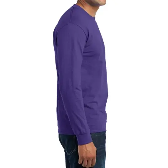 Mafoose Men's Comfortable Long Sleeve Lightweight Core Blend T-shirt image {12}