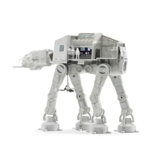 Star Wars Micro Galaxy Squadron AT-AT Walker Action Figure with Mini Figures Set - 9pc image {1}