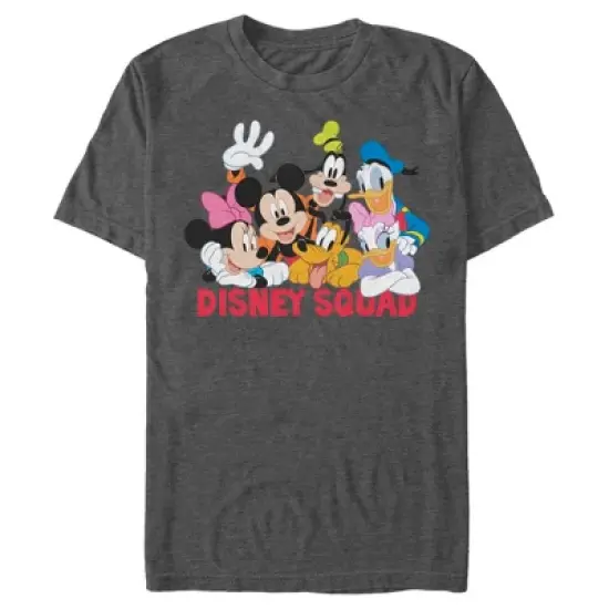 Men's Mickey & Friends Disney Squad Group Shot T-Shirt image {4}