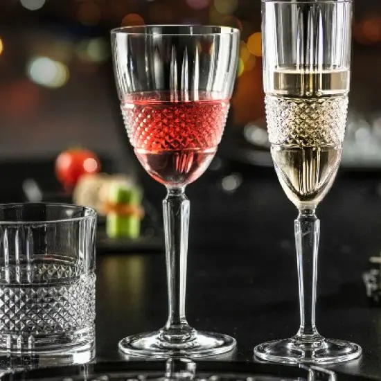 Lorren Home Trends Brilliant Collection Wine Set of 6 image {4}