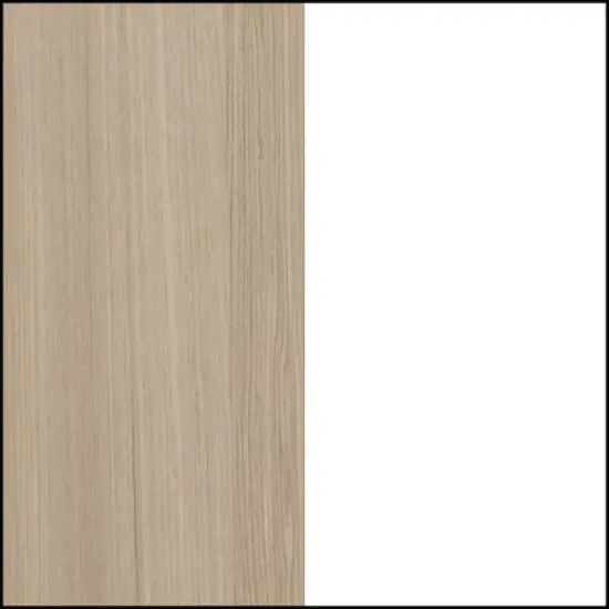 Yodi 2 Drawer Nightstand Soft Elm/White - South Shore image {9}
