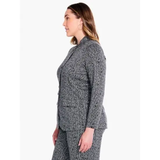 NIC + ZOE Etched Tweed Jacket image {3}