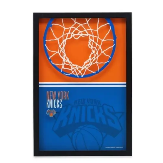 NBA New York Knicks Print-On Glass Wall Sign image {4}
