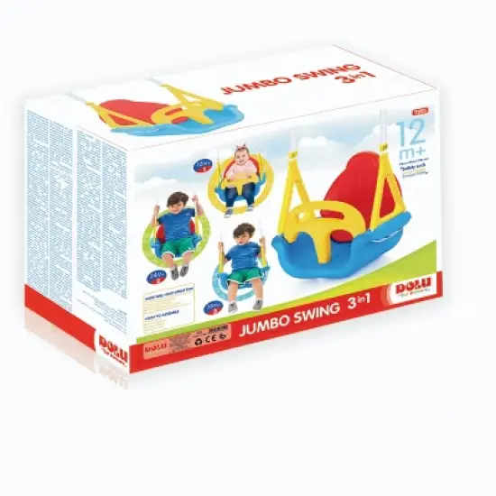 Dolu : 3-in-1 Jumbo Safety Swing, Ages 1+ image {1}