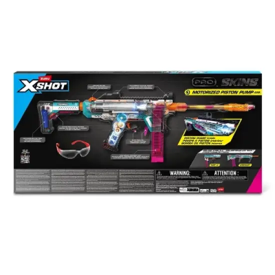 XSHOT Pro Motorized Piston Pump Toy Dart Blaster by ZURU image {9}