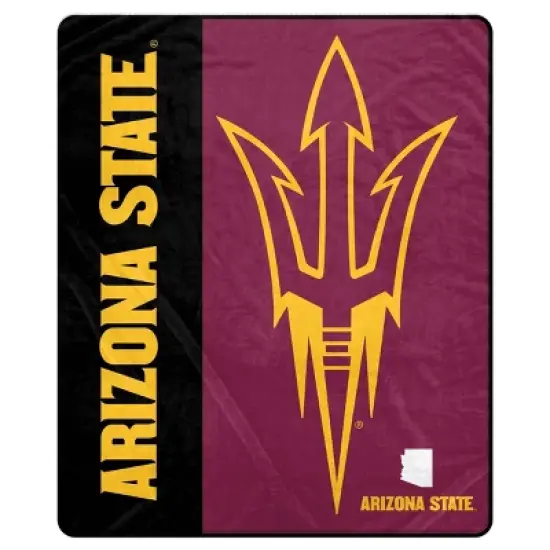 NCAA Arizona State Sun Devils Ultra Soft Tailgate Throw Blanket image {2}