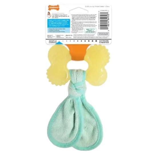 Nylabone Puppy Chew Freezer Bone Toy - Bacon image {1}