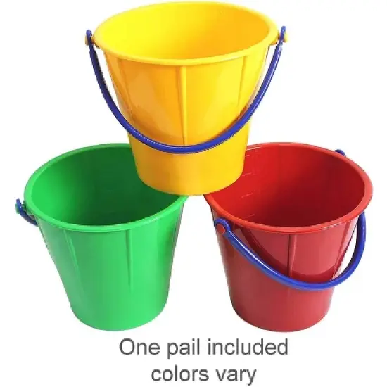 Spielstabil Large Sand Pail (One Bucket Included - Colors Vary) image {1}