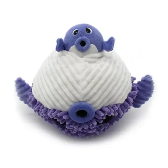 TriAction Toys Les Delingos Ptipotos Mom and Baby Puffer Fish | Purple image {2}