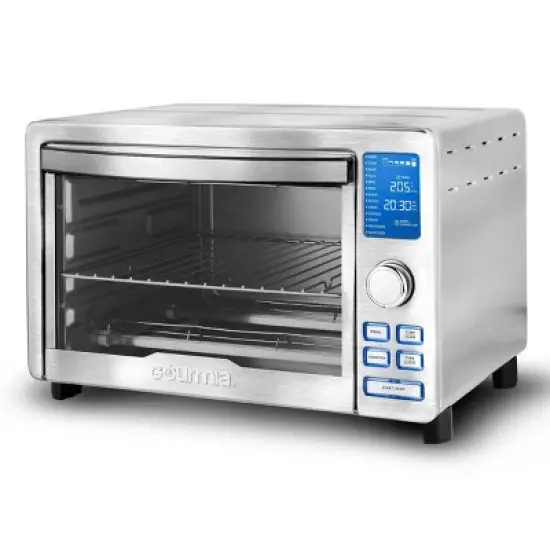 Gourmia Digital Stainless Steel Toaster Oven Air Fryer &ndash; Stainless Steel: 1700W, Dishwasher-Safe, Airfryer Toaster Oven image {6}