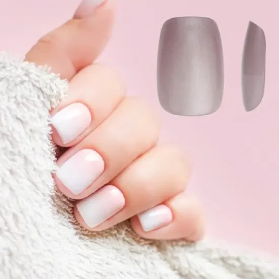 Unique Bargains Women's Full Coverage Nails Tips XS Purple 1 Pc image {3}