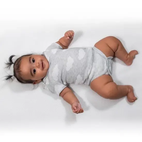 Sealy Fresh Flow Breathable Waterproof Crib Mattress Pad image {4}