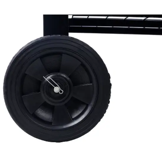 Dexmalle Mobile Metal Planter Garden Bed for Backyard image {10}