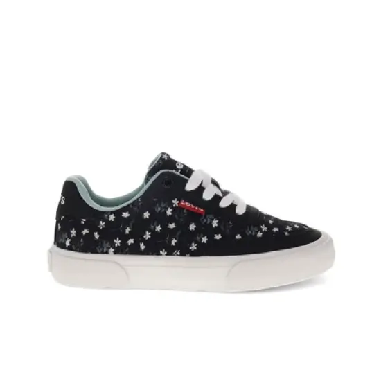 Levi's Kids Maribel Floral Unisex Twill Canvas Lace Up Lowtop Casual Sneaker Shoe image {5}