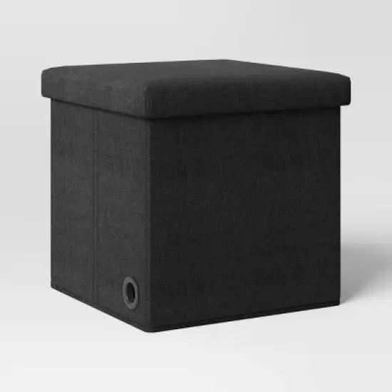 Collapsible Dorm Single Storage Ottoman - Room Essentials&trade; image {2}