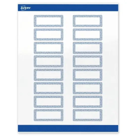 Avery Address Labels, Polka Dots Design, 1" x 2-5/8", 160ct image {8}