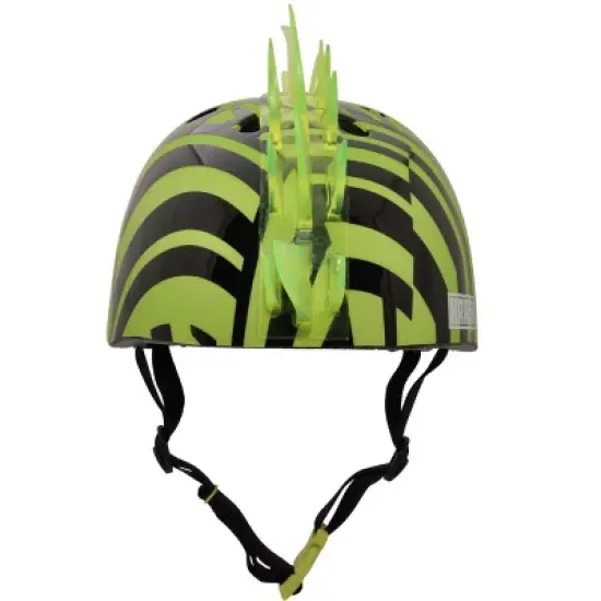 Krash! Dazzle LED Lighted Mohawk Youth Helmet - Green image {4}