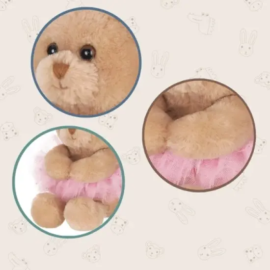 Bearington Bearington Collection Bella Plush Ballerina Teddy Bear Stuffed Animal, 6 Inch, For Ages 3-14 image {1}