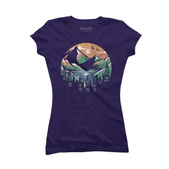 Junior's Design By Humans Happiness Place By orangedan T-Shirt image {7}