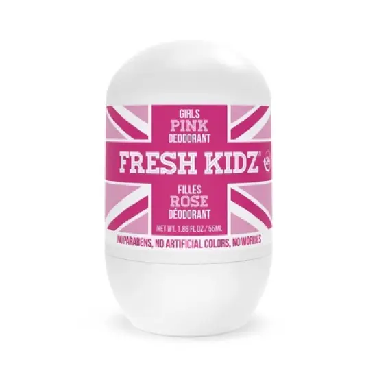 Fresh Kidz Girls Pink Roll-On Deodorant - 1.86 fl oz image {4}