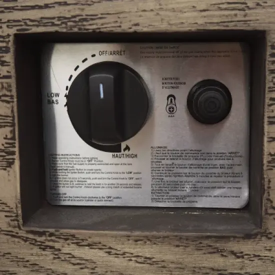 Senoia Outdoor Round Fire Pit - Brown - Christopher Knight Home image {9}