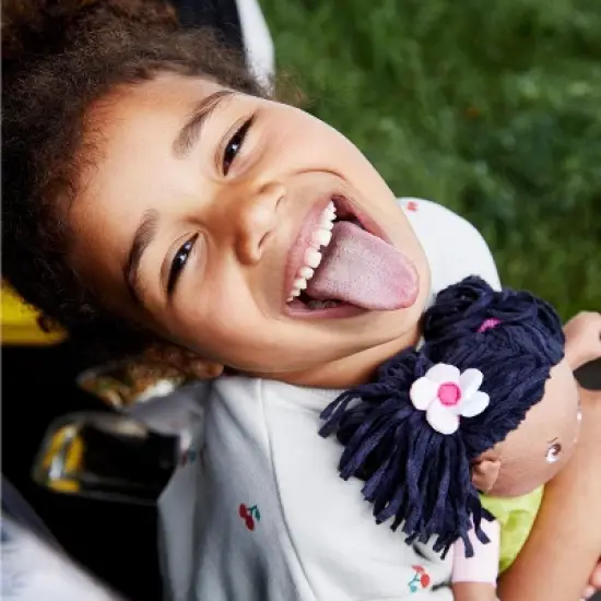 HABA Cari 12" Soft Doll - Machine Washable image {2}